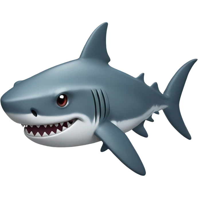 Shark with hammer head  emoji