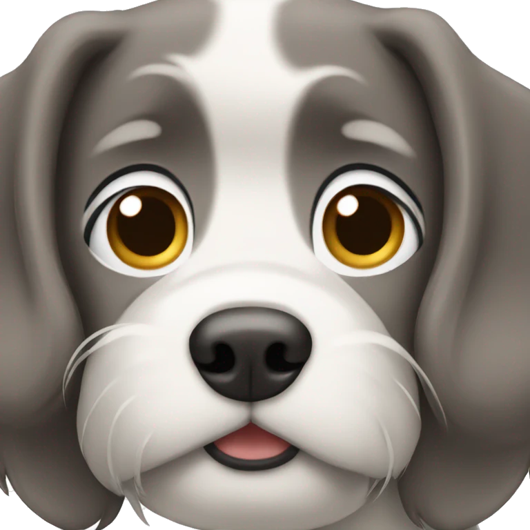 a dog emoji