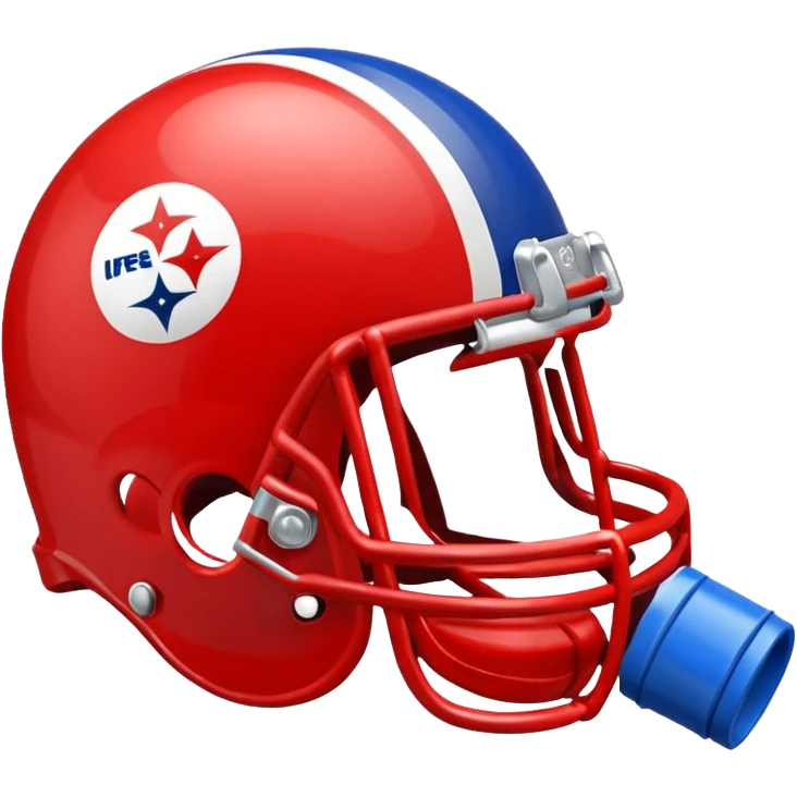 whistle nfl blue (#00A3E0) and red (#F9423A) emoji