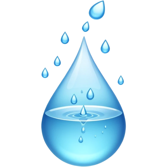 Water squirting emoji