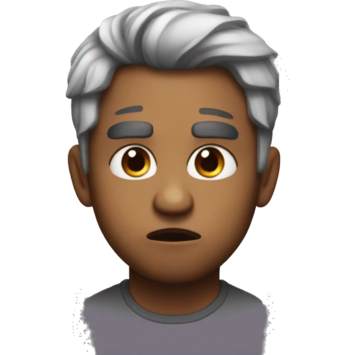 Annoyed but okay emoji