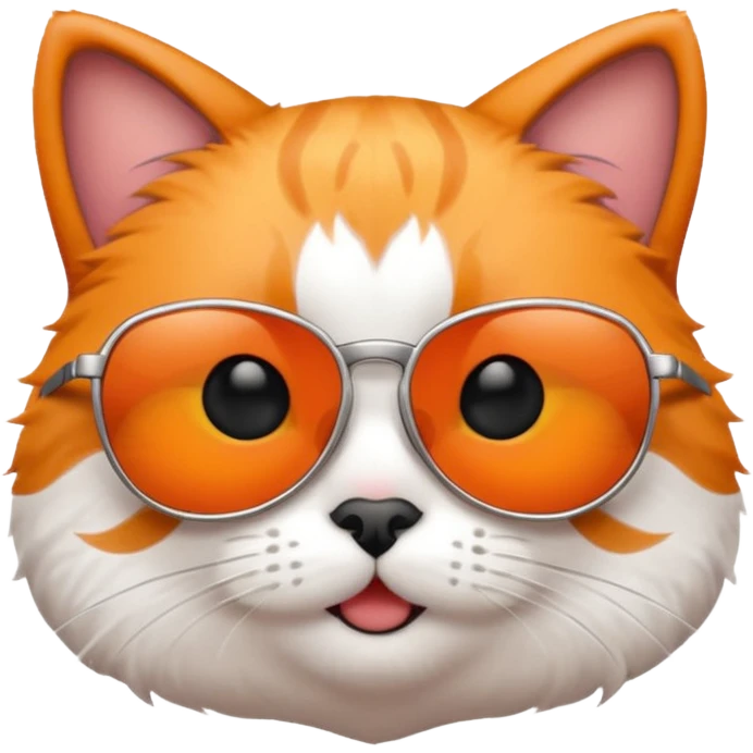 cat character with sunglasses emoji