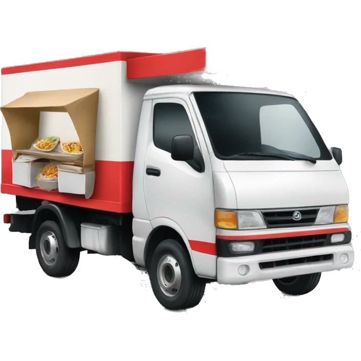 japanese food truk that selling ramen emoji