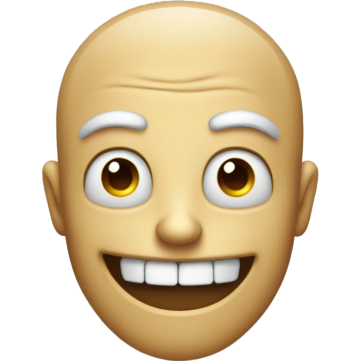 Evil emoji with smug grin emoji