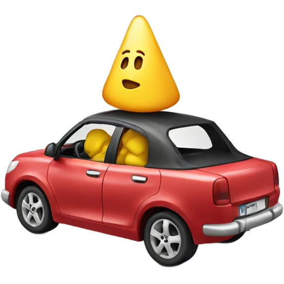 toy in car trunk emoji