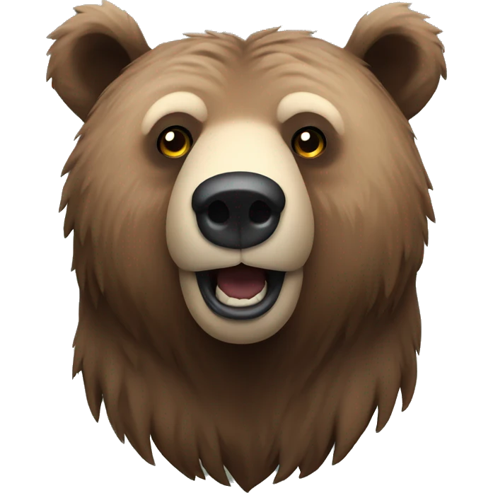 grizzly bear emoji