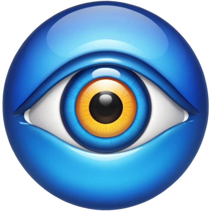 nazar eye bead. emoji