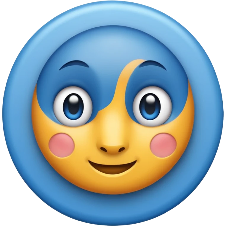 Blue tick emoji