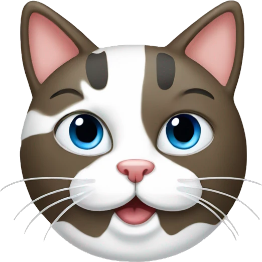 chef cat with a mustache emoji