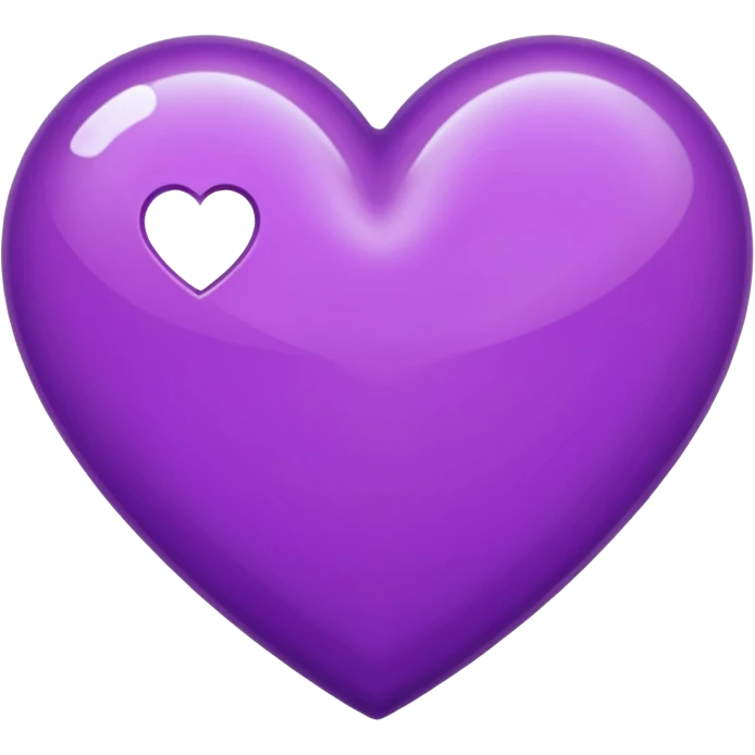 purple heart emoji emoji