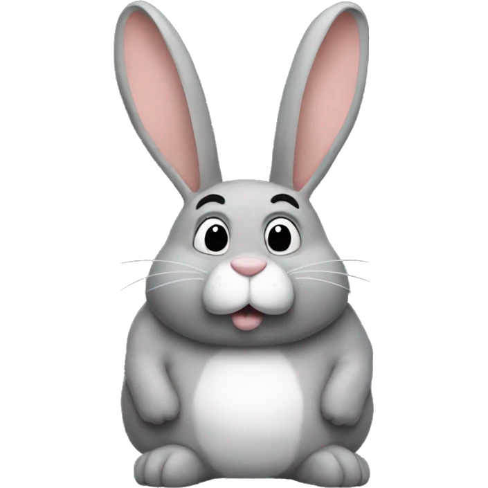 Big Chungus with a blunt emoji