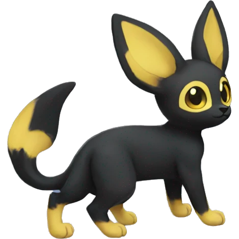 Umbreon full body emoji