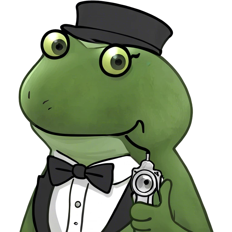 wearing a monocle emoji
