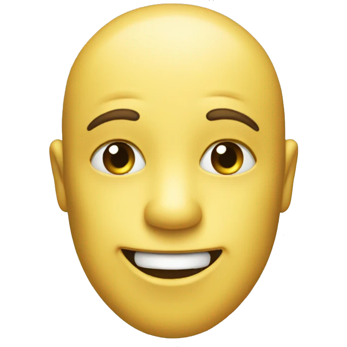 A smiley picke emoji