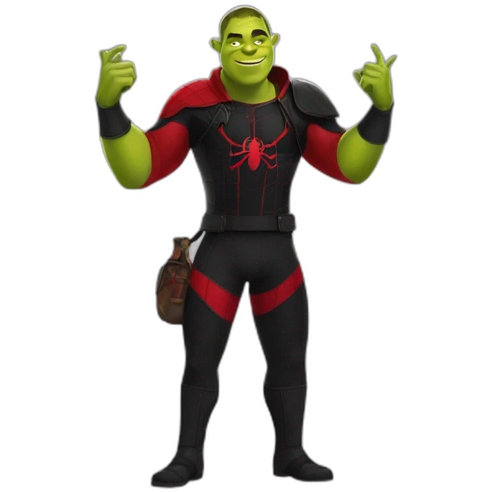 Shrek & miles morales emoji