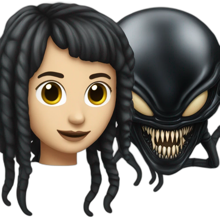 rebecca black xenomorph emoji