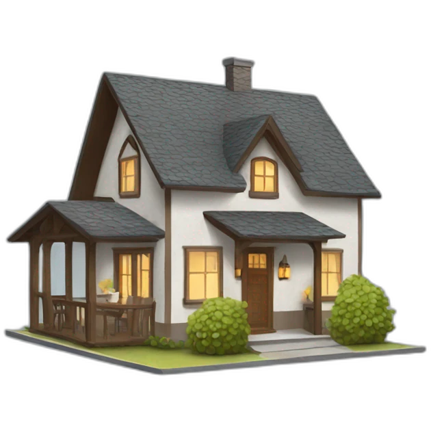 modern cottage emoji