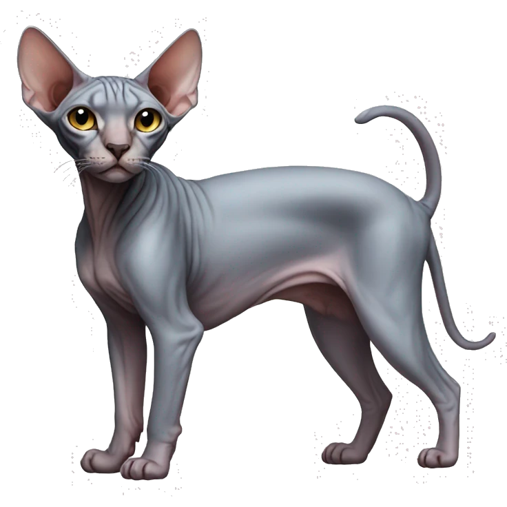 Sphynx Full Body emoji
