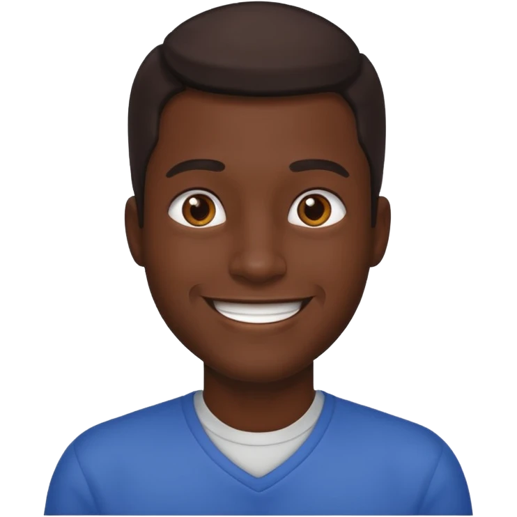 dark skin male emoji emoji
