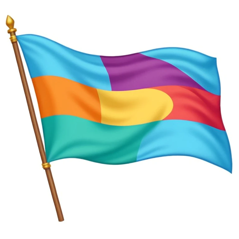 
Drapeau gitan emoji