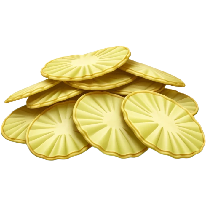 green potato chips emoji