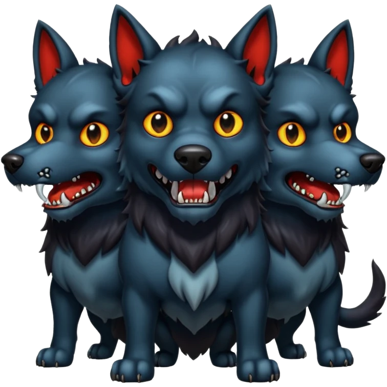 cerberus mythological creatures emoji