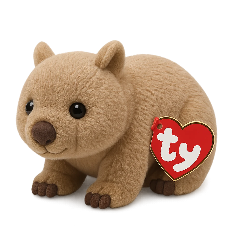 wombat beanie baby emoji