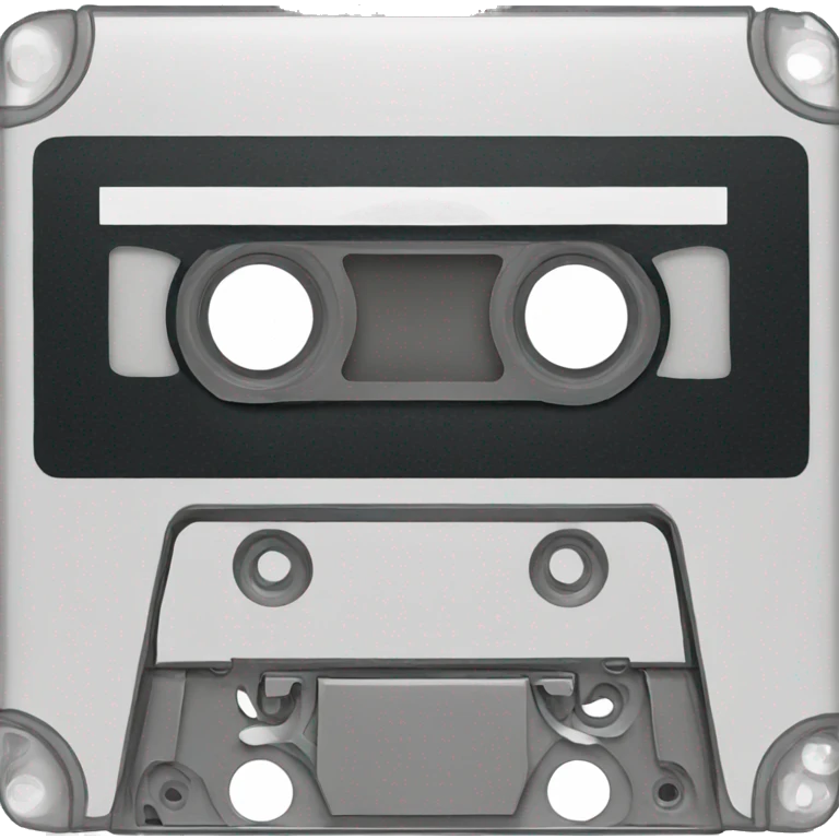 Transparent Cassette emoji