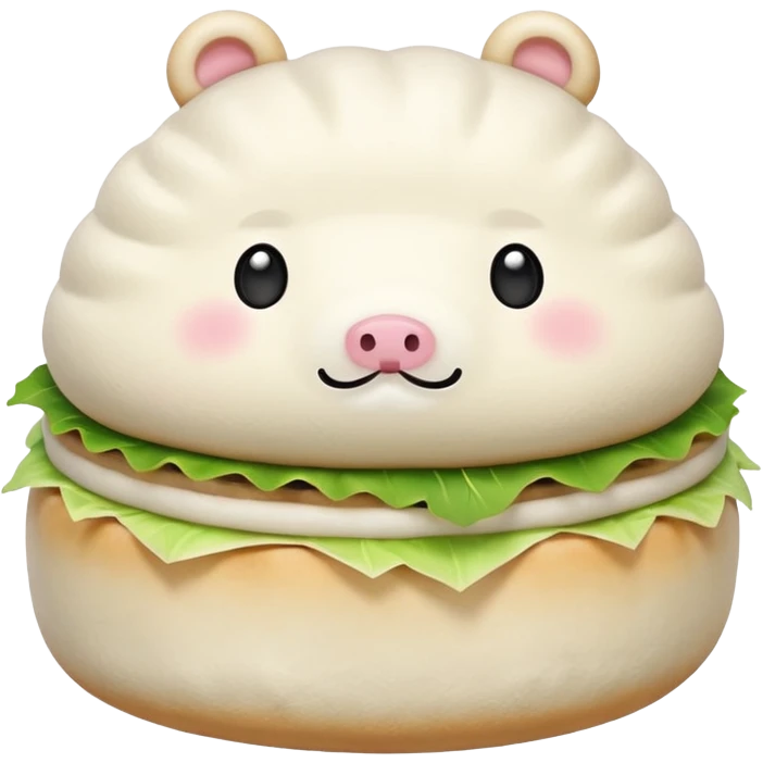 one pork bun emoji