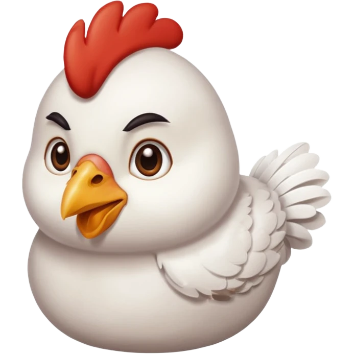 chicken emoji