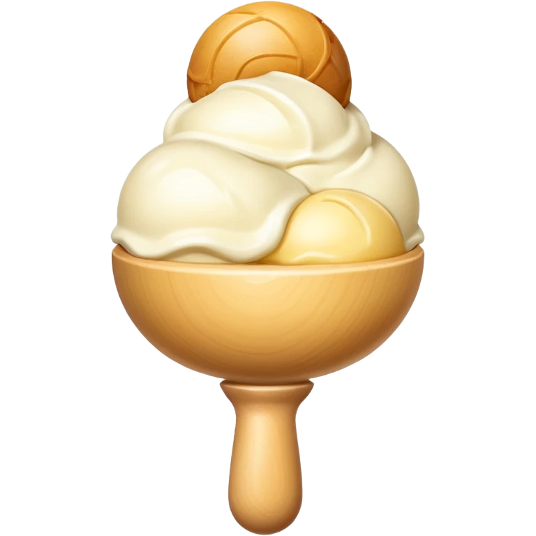vanilla ice cream scoop emoji
