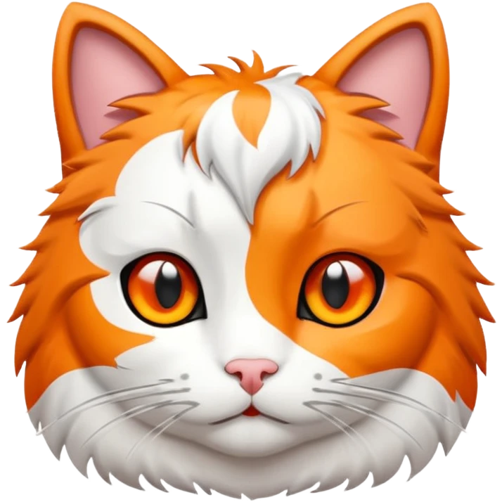 mini cooper R56 papper white JCW with a cat inside emoji