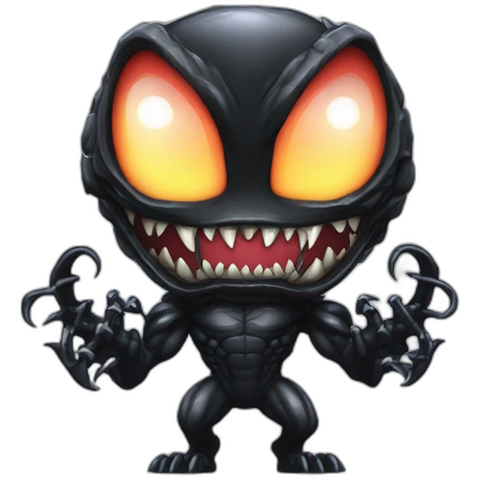 cool hacker monster venom with pcs emoji