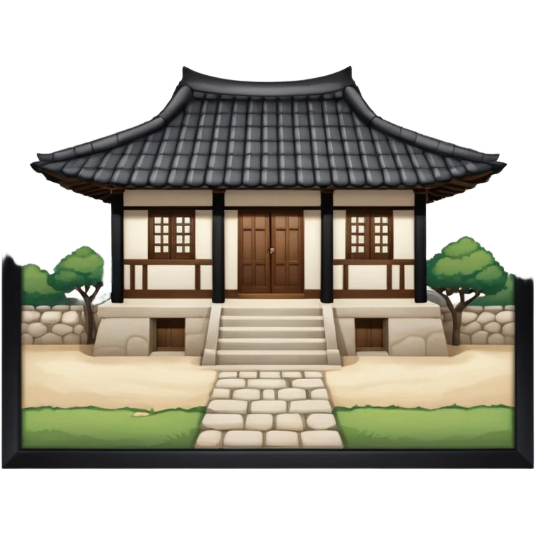 korean house Hanok emoji