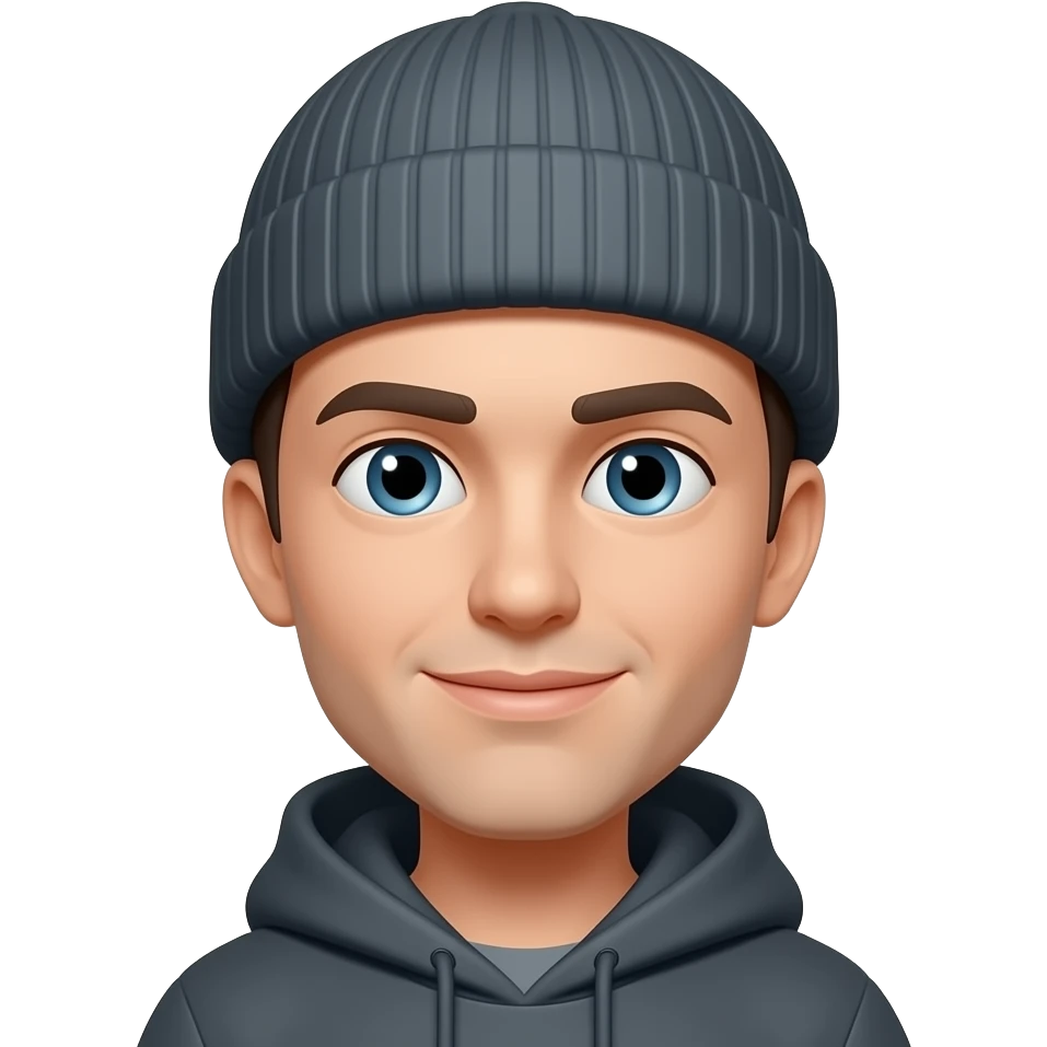 Beanie on head emoji