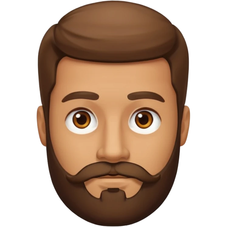 square royale beard emoji
