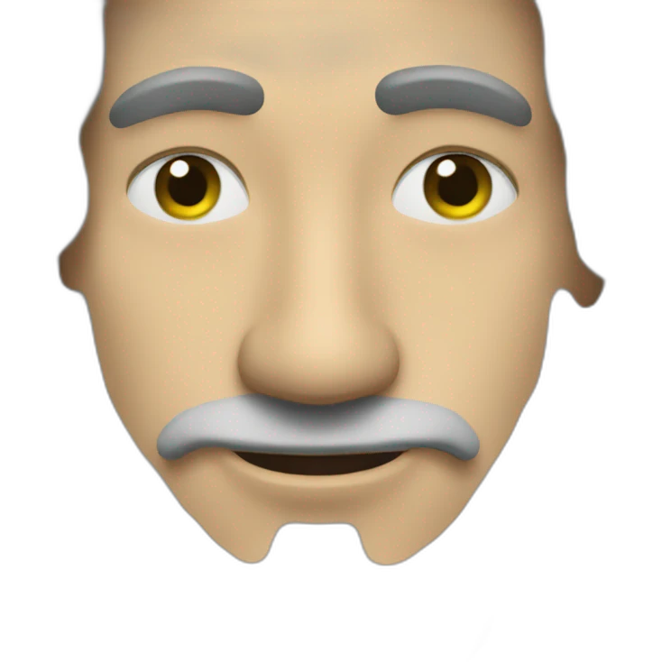 un emoji serio pero con mucho dinero emoji