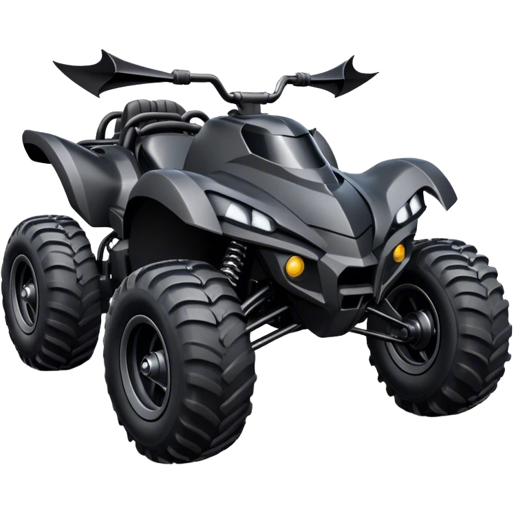 batmobile atv quad cross emoji