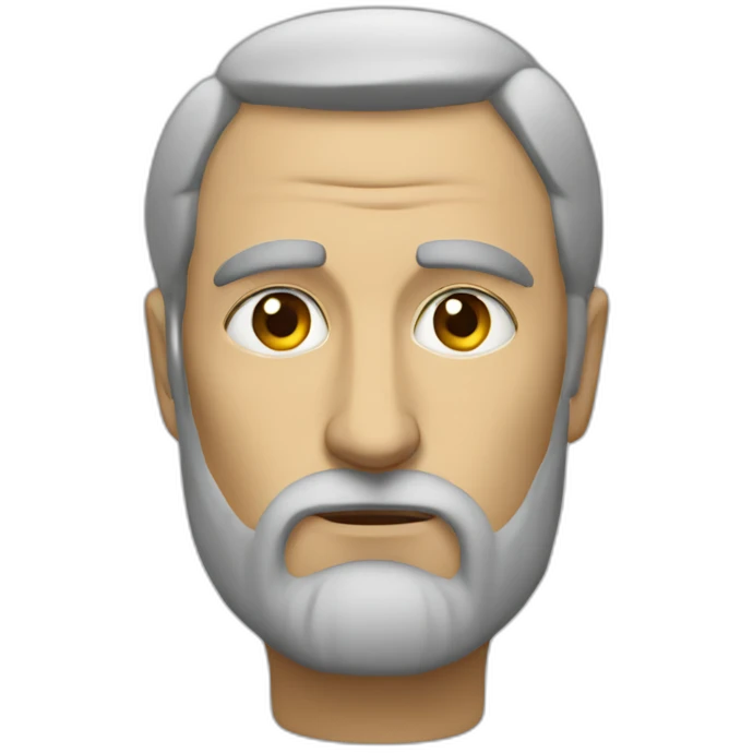 Stoic man emoji