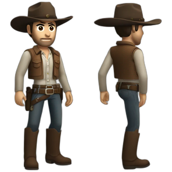 Rick grimes cowboy emoji