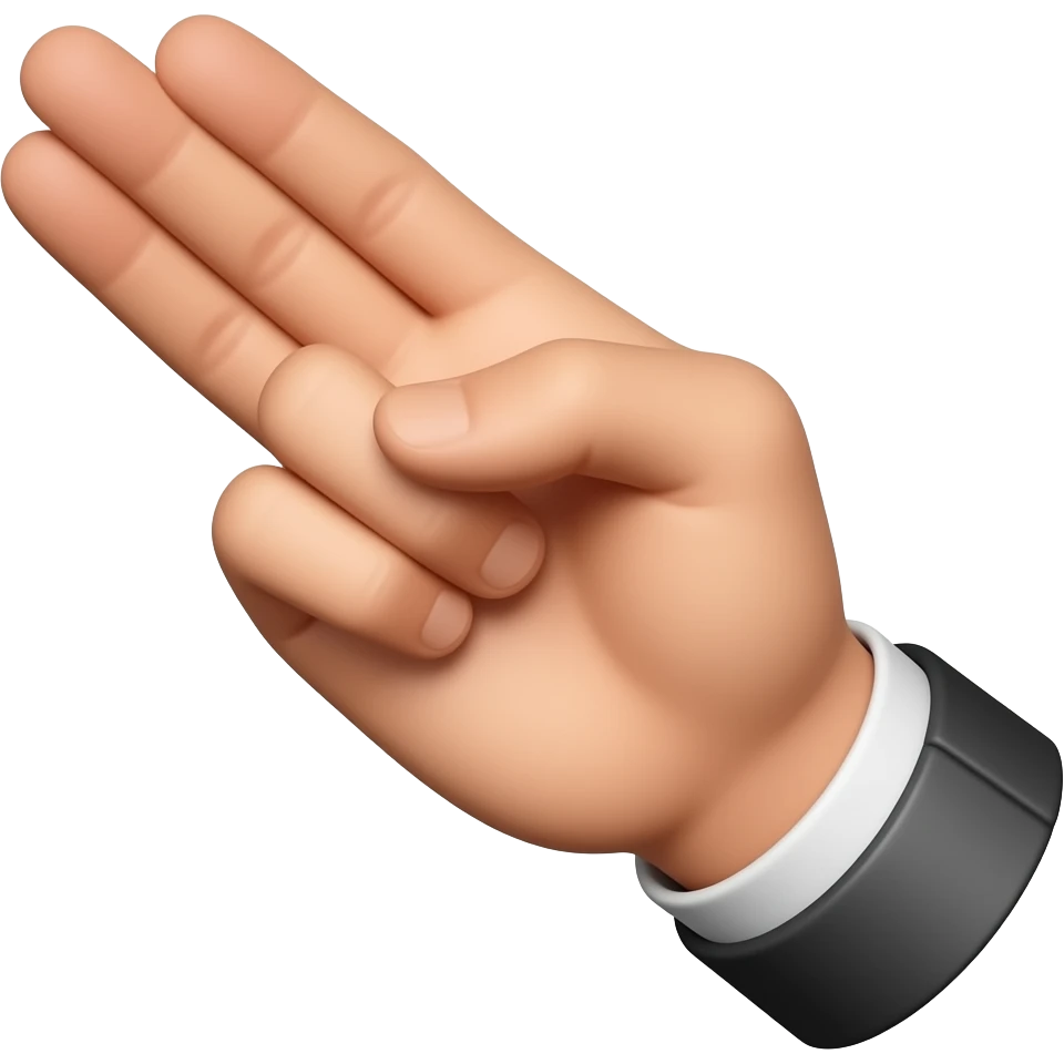 create sieg heil hole salute hand diagonal emoji