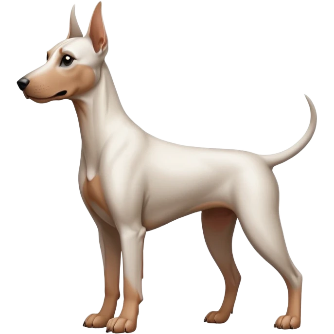 white doberman Y3 emoji