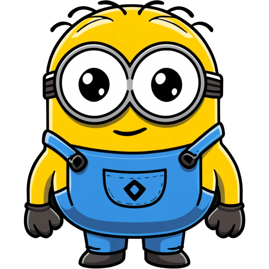 crying minion with tears emoji