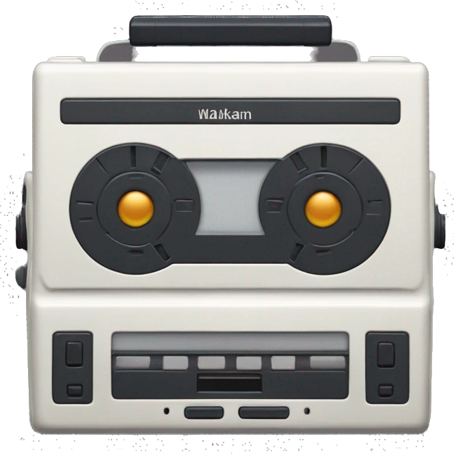 1980s walkman emoji