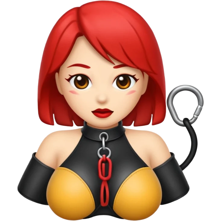 kinky bdsm woman emoji