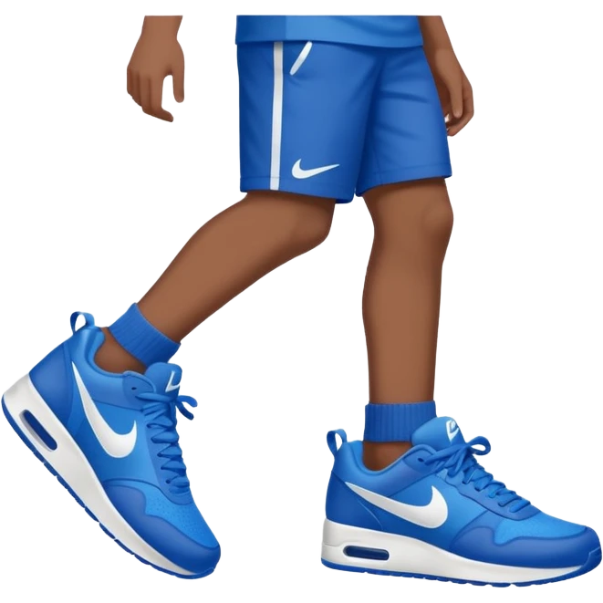 blue nike emoji