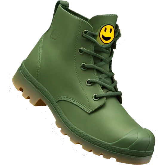 Original Palladium pampa Mens Low Boot Green emoji