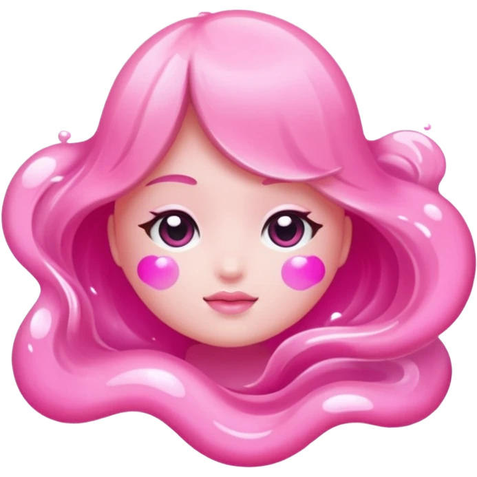 glitter pink Douyin emoji