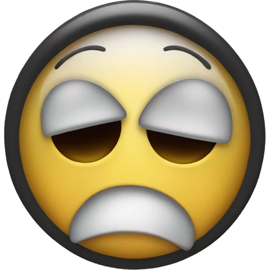 Emoji crying because of laughing emoji