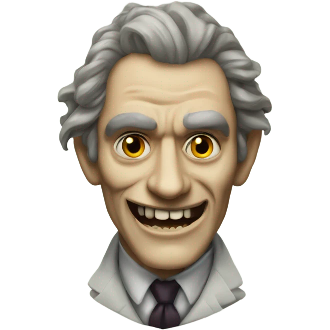 Mr Hyde from the strange case of Dr Jekyll and Mr Hyde emoji